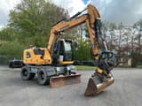 2017 Liebherr 914 LITRONIC wheel excavator, side profile view