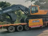 2026 Hyundai Robex 340L Smart crawler excavator side view