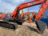 2016 Hitachi ZX200 crawler excavator, side view