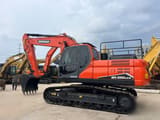 2019 Doosan DX225LCA crawler excavator, side profile view