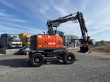 2020 Atlas 175 WSR wheel excavator side view