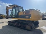 2010 Caterpillar 329D crawler excavator, side view