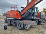 2023 Atlas 250MH BLUE material handler, side view