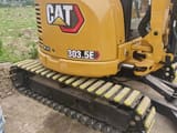 2024 Caterpillar 303.5E mini excavator rear view