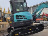 2022 Kobelco SK55SR mini excavator, side view