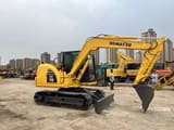 2022 Komatsu PC70-8 mini excavator, side profile view