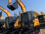 2025 Sany SY95C crawler excavator, front three-quarter view