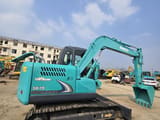 2022 Kobelco SK75-8 mini excavator, side view