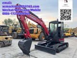 2023 Yanmar VIO55 Mini Excavator, front three-quarter view