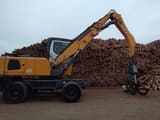 2015 Liebherr LH35 M material handler side view