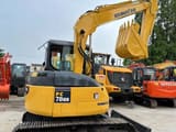 2022 Komatsu PC78US crawler excavator, rear three-quarter view