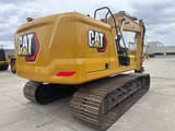 2022 Caterpillar 323 crawler excavator rear three-quarter view