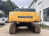 Komatsu PC400 crawler excavator, rear view