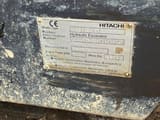 2015 Hitachi ZX130 LC N-7 excavator identification plate