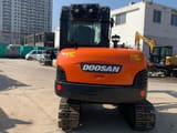 2023 Doosan mini excavator, rear view