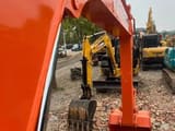 2024 Hitachi ZX70 mini excavator boom and bucket view
