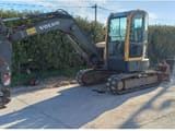2012 Volvo ECR58 crawler excavator, side view