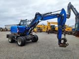 2017 Wacker Neuson EW100 wheel excavator, side profile view