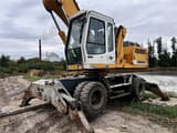 2003 Liebherr 934 material handler, front three-quarter view