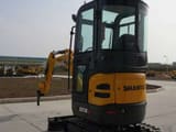2026 Shantui SE18SR mini excavator rear three-quarter view