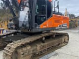 2018 Doosan DX380LC-5 crawler excavator, side view