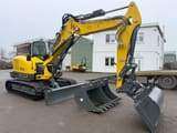 2025 Wacker Neuson ET90 mini excavator, side view