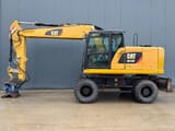 2015 Caterpillar M318F wheel excavator, side view