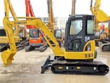 2020 Komatsu PC-55MR mini excavator side view
