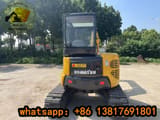 2022 Komatsu PC40MR mini excavator rear view
