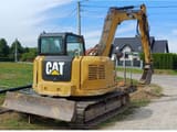 2013 Caterpillar 308E2CR crawler excavator rear view