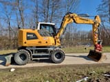 2024 Liebherr A910 Compact Litronic wheel excavator, side view