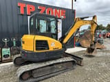 2015 Bobcat E50 mini excavator, side view