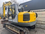 2015 Wacker Neuson 14504 crawler excavator, rear three-quarter view