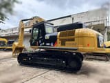 2023 Caterpillar 336D2 crawler excavator, side profile view