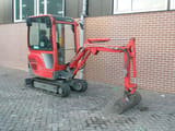 2017 Yanmar SV17 mini excavator, side view