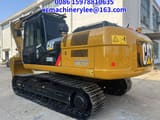 2023 Caterpillar 330D2L crawler excavator, rear three-quarter view