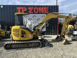 2014 Komatsu PC55MR-3 mini excavator, side view