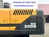 2024 Hyundai HX220S crawler excavator side profile detail