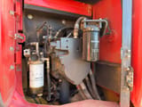 2016 Komatsu PC228 USCL-10 crawler excavator engine compartment view