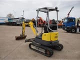 2017 Wacker Neuson EZ17 mini excavator, rear three-quarter view