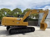 Caterpillar 320GX crawler excavator, side view