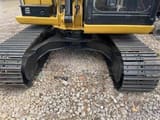 2022 Caterpillar 307E2 crawler excavator undercarriage view