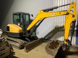 2012 Bobcat E50 mini excavator, side view