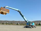 2011 Terex Fuchs MHL360 material handler, side view