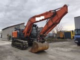 2018 Hitachi ZX160LC-6 crawler excavator, side view