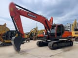 2019 Doosan DX225LCA crawler excavator, side view