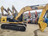 2016 Caterpillar 312D2 crawler excavator, side profile view