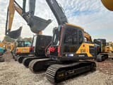 2020 Volvo EC140CL crawler excavator, side view