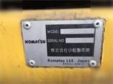 2012 Komatsu PC200-6 identification plate