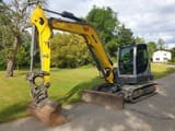 2021 Wacker Neuson ET90 mini excavator, side view